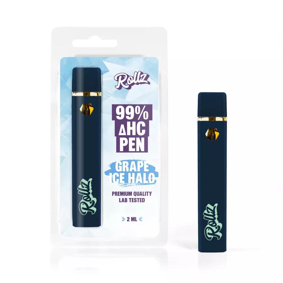 Delta HC Premium Vape 99% Grape Ice Halo 2 ml