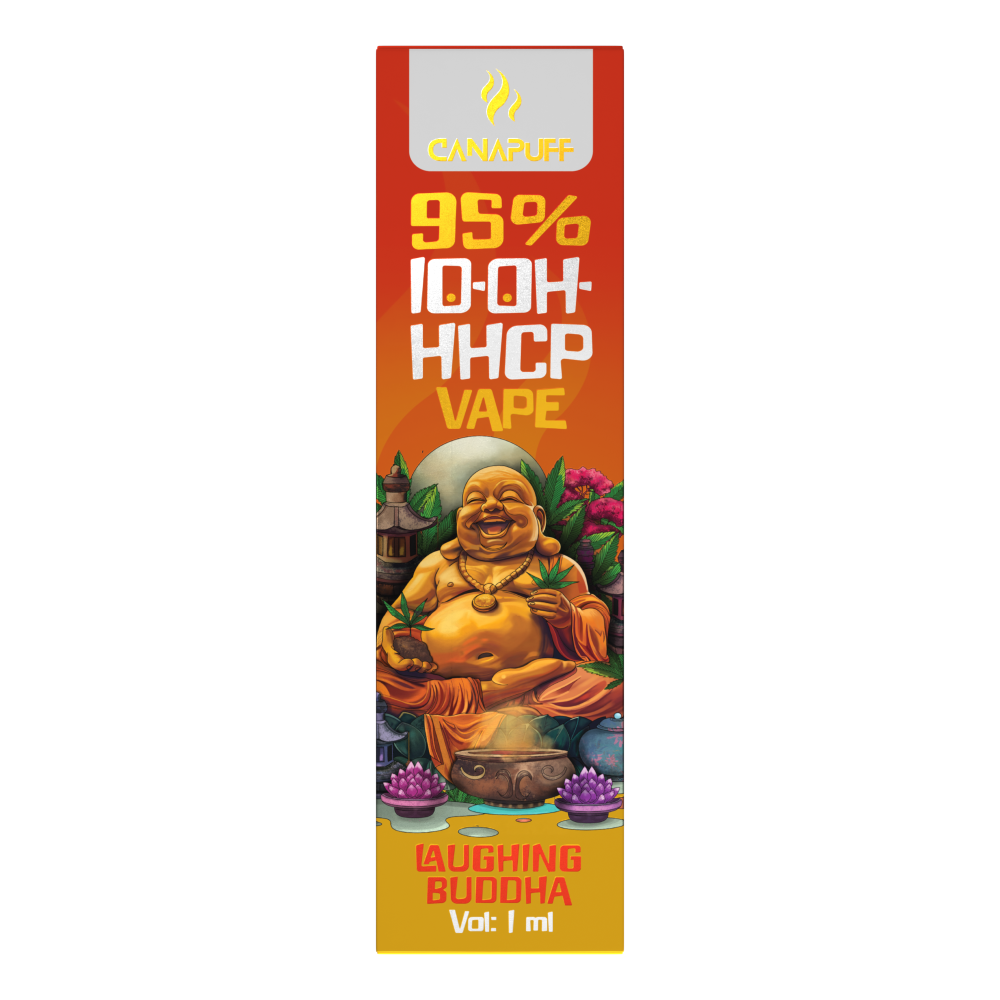 Premium Vape Lachender Buddha, 10-OH-HHCP 95 %, 1 ml