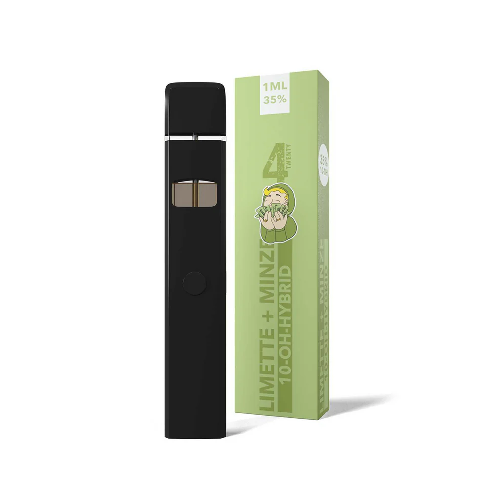 Premium 10-OH-HHC Vape Pen Limette/Minze 35 % 1ml