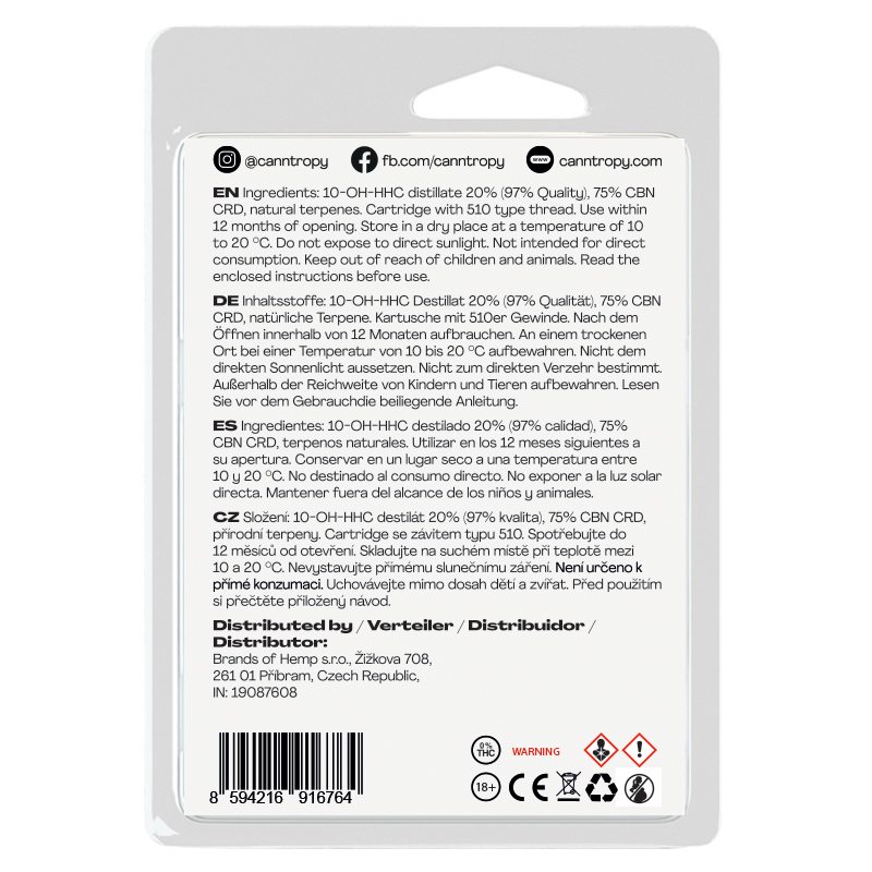 10-OH-HHC Blüte Tropicana Punch