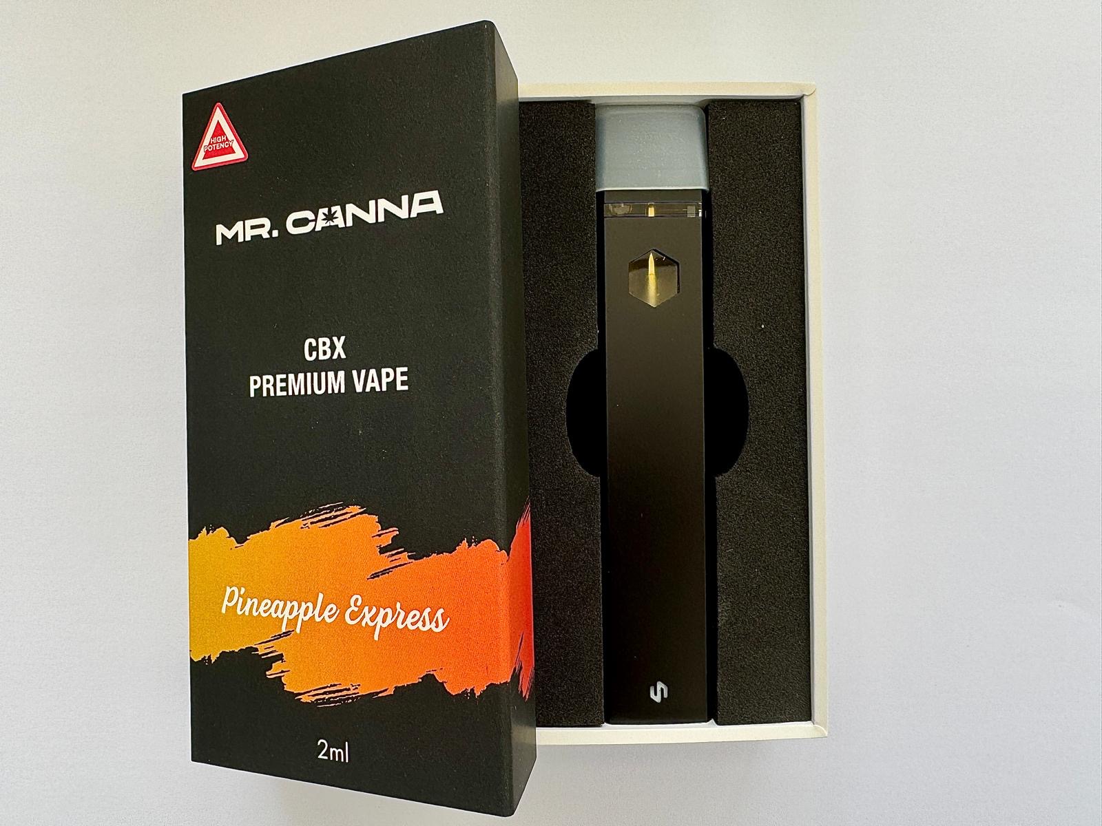 Premium CBX Vape Ananas 2 ml SW10166